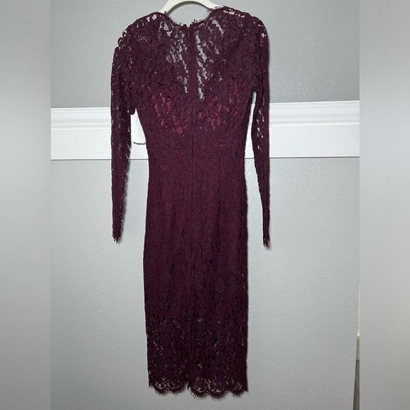 New Bardot Midnight Lace Midi lace dress size XS - Picture 4 of 8